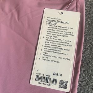 Lululemon Wunder Under HR Tight 25”